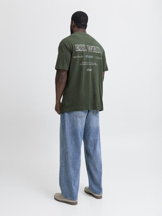 Actual product image Jack & Jones Jjeurban Edge Studio Tee Ss Sn Pls (4XL)