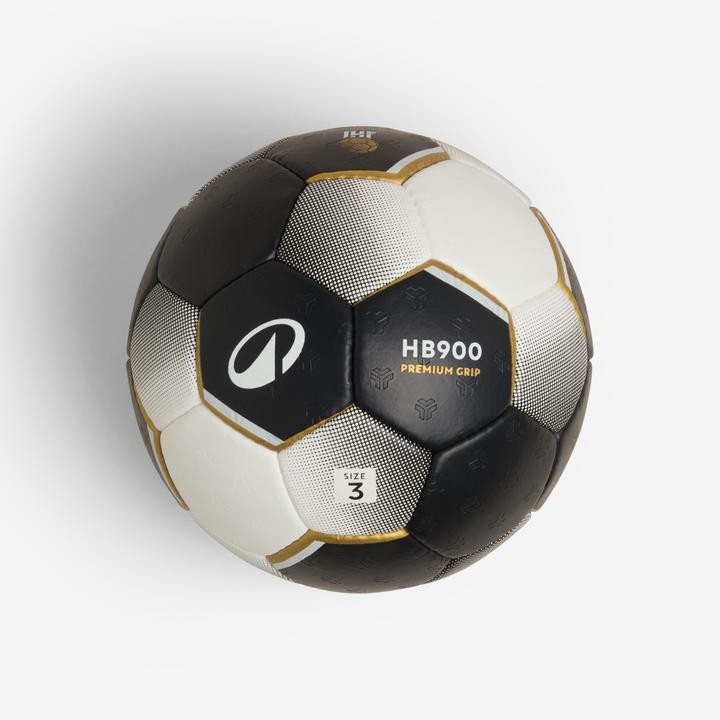 Produktbild Kipsta Handball Grösse 3 - H900 weiss/schwarz (3)