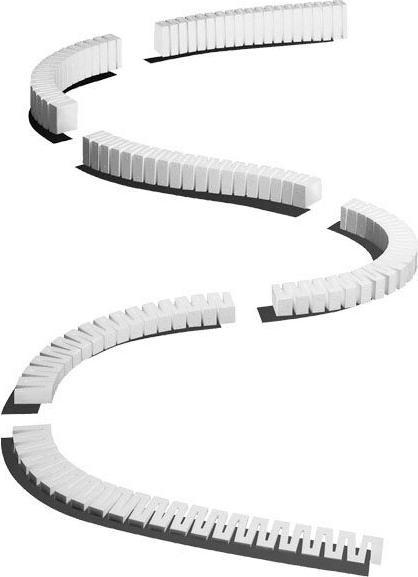 Actual product image Woodland Scenics 3% Drive-on ramp set (6 parts)