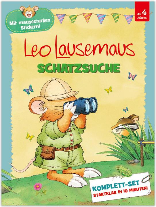 Immagine prodotto Leo Lausemaus - Schatzsuche Komplett-Set (Tedesco, Stefan, Heine, 2025)