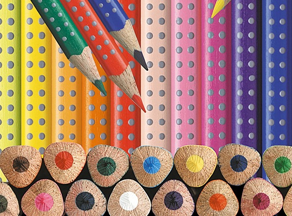 Actual product image Faber-Castell colour grip (Multicoloured, 48 x)