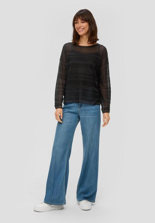 Produktbild s.Oliver Strickpullover Pullover mit Musterstruktur (32)