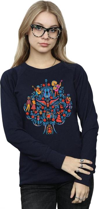 Actual product image Disney Womens/Ladies Coco Tree Pattern Sweatshirt (XXL)