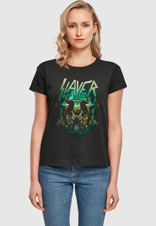 Produktbild Merchcode Ladies Slayer - Daemonic Twin Box Tee - 170459 (5XL)