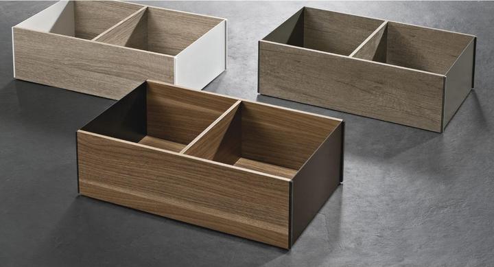 Image du produit Blum Cadre de cuisine Ambia-Line Range-couverts 273x242x50mm, Chêne Nebraska Acier