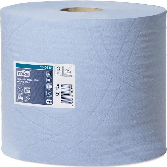 Actual product image Tork Heavy Duty Wiping Paper Blue 2x119 (2 x)