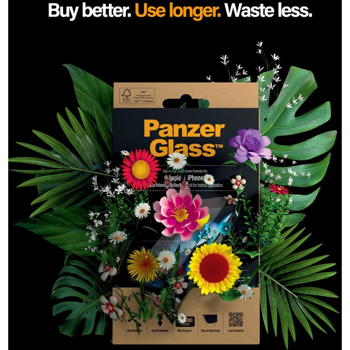 Actual product image PanzerGlass Standard Fit (1 Piece, Apple iPhone 13 mini)