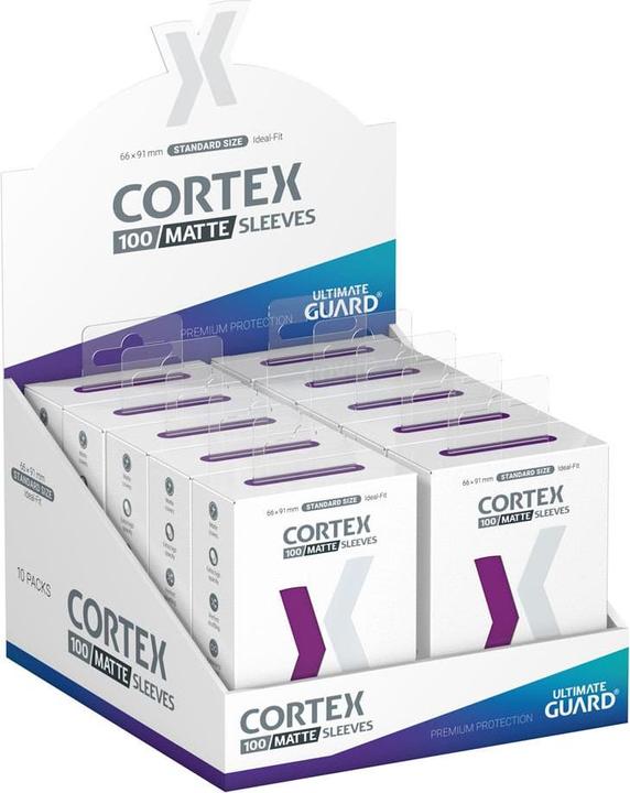 Produktbild Ultimate Guard 100 pochettes Cortex Sleeves taille standard Violet Mat