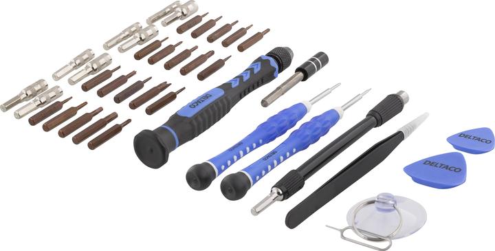 Produktbild Deltaco VK-51 electronic device repair tool 38 tools