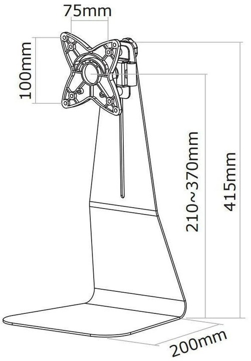 Produktbild Neomounts Fpma-D850 (Tisch, 27")