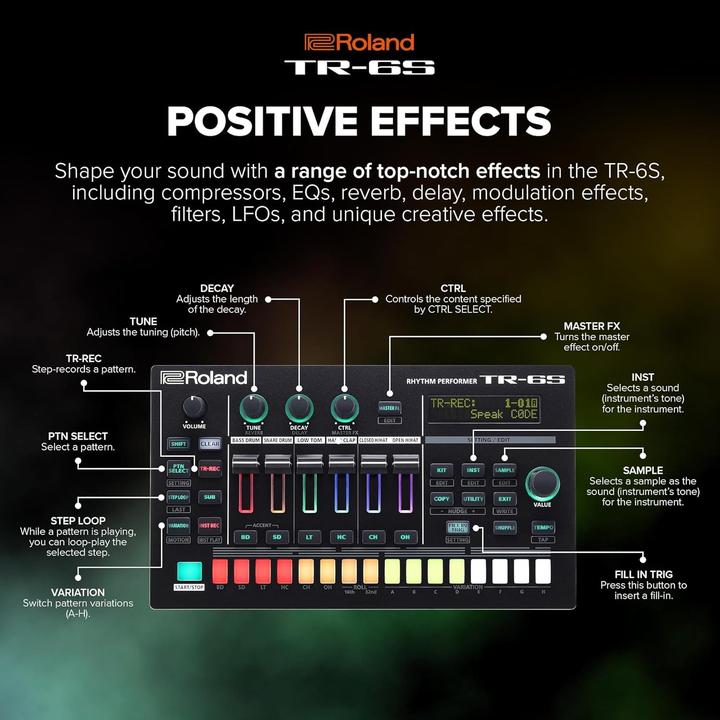 Produktbild Roland TR-6S Rhythm Performer
