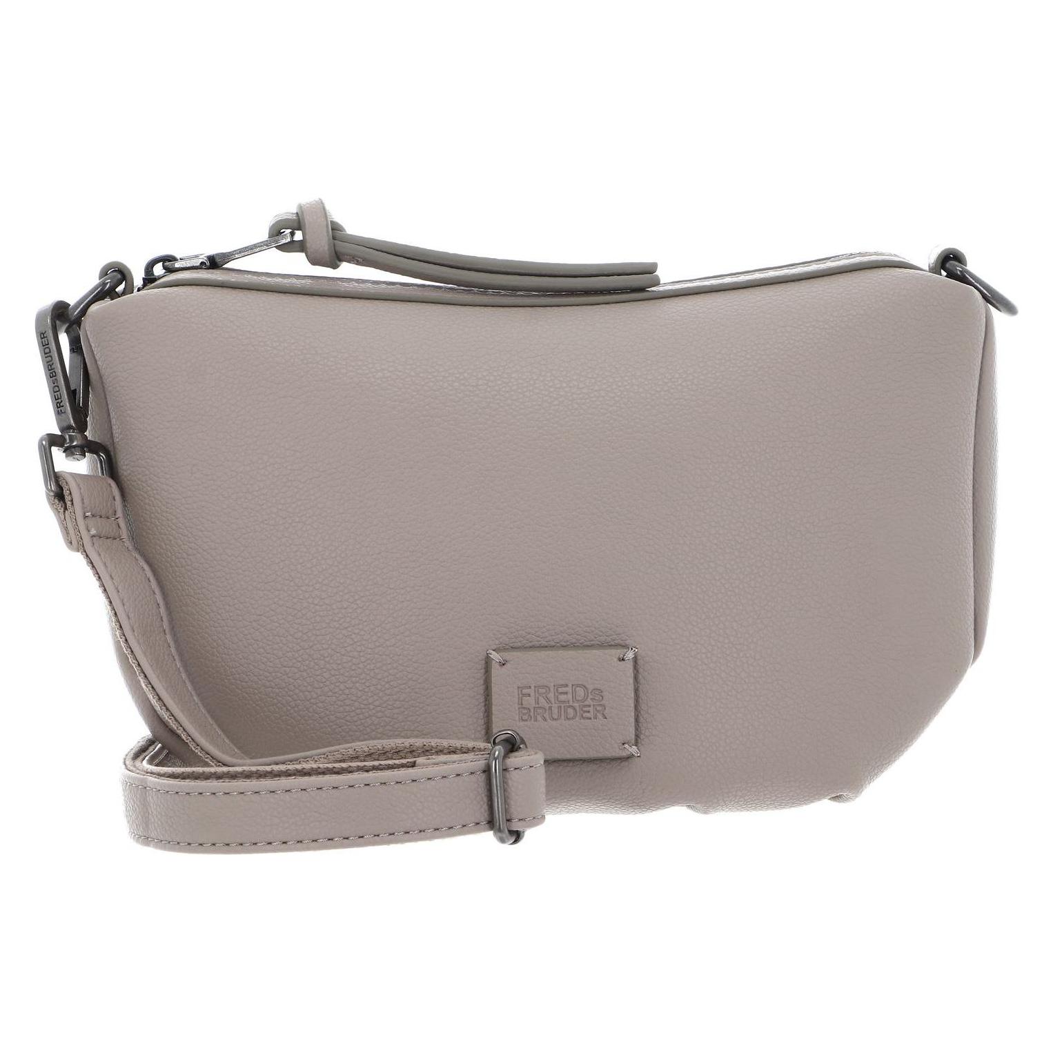 FredsBruder, Damen, Handtasche, Bestie Round Crossbag, Braun