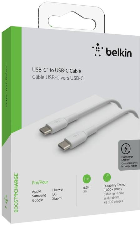 Actual product image Belkin USB C - USB C (2 m, USB 3.2 Gen 1)