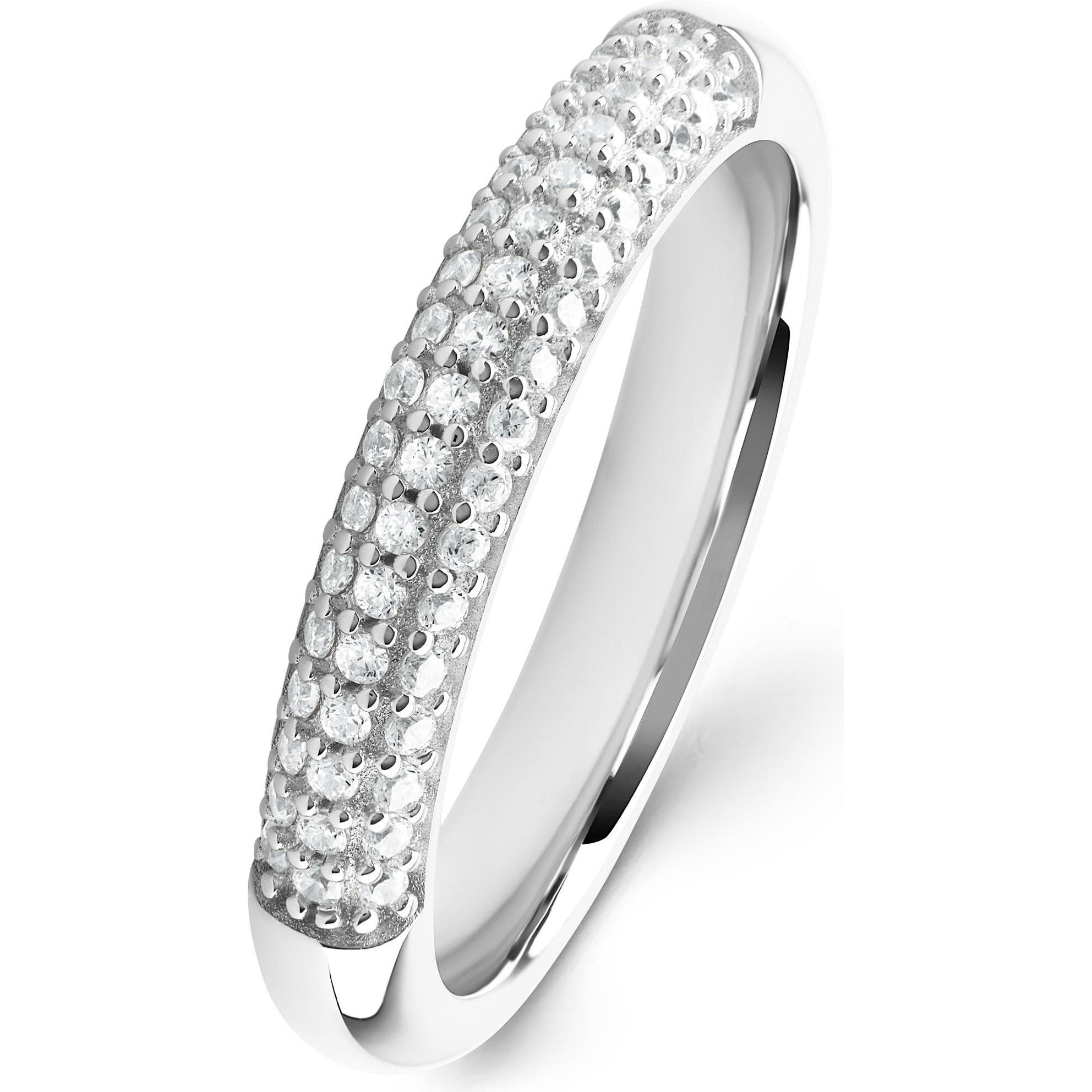 Esprit, Ring, Damenring Pave, (58, 925 Silber)