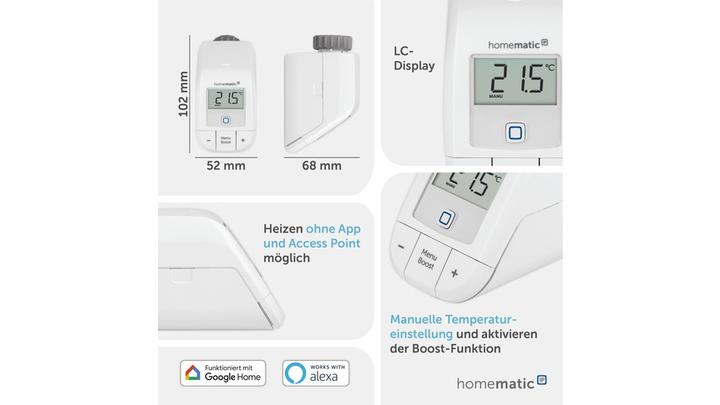 Immagine prodotto Homematic IP Termostato del radiatore