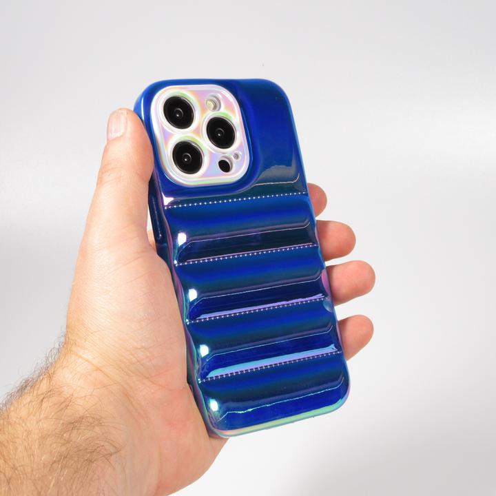 Image du produit PhoneLook Coque Silicone 3D coussins brillant & réfléchissant (Apple iPhone 14 Pro Max)