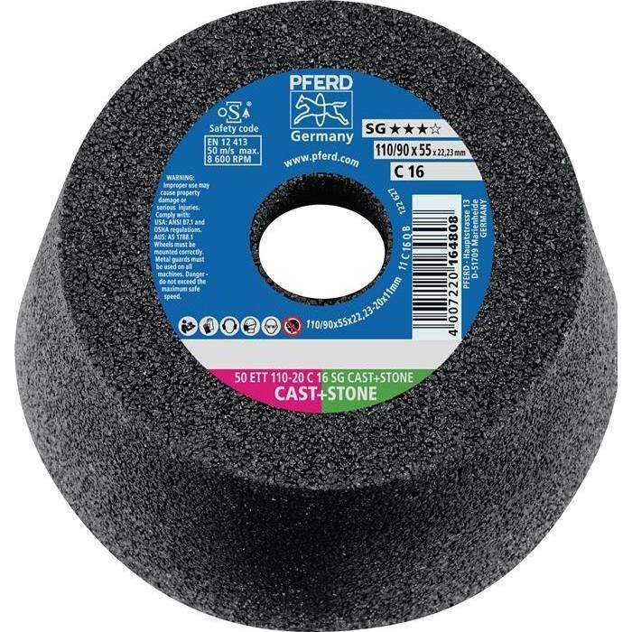 Pferd, Schleifmittel, 50 ETT 110-20 C 16 SG CAST+STONE (16)
