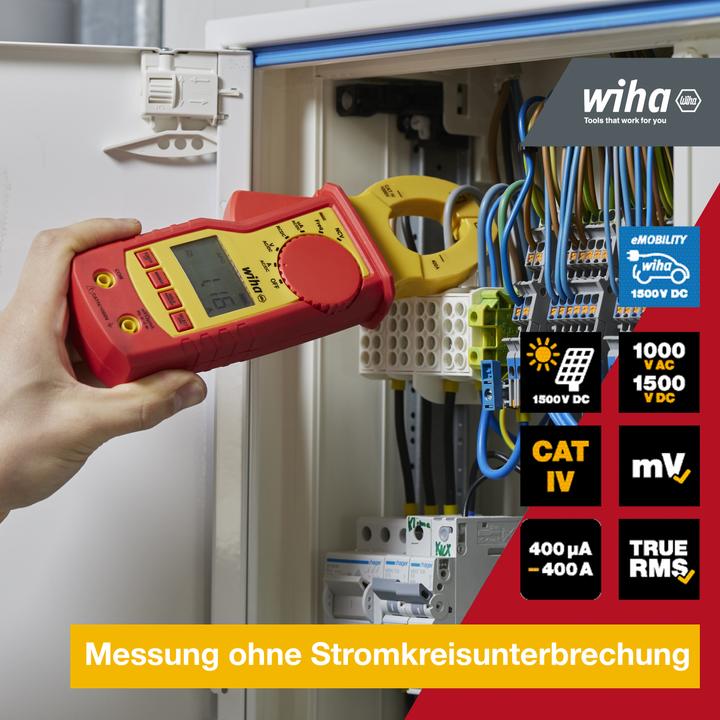 Produktbild Wiha Strommesszange (CAT IV 1000V)