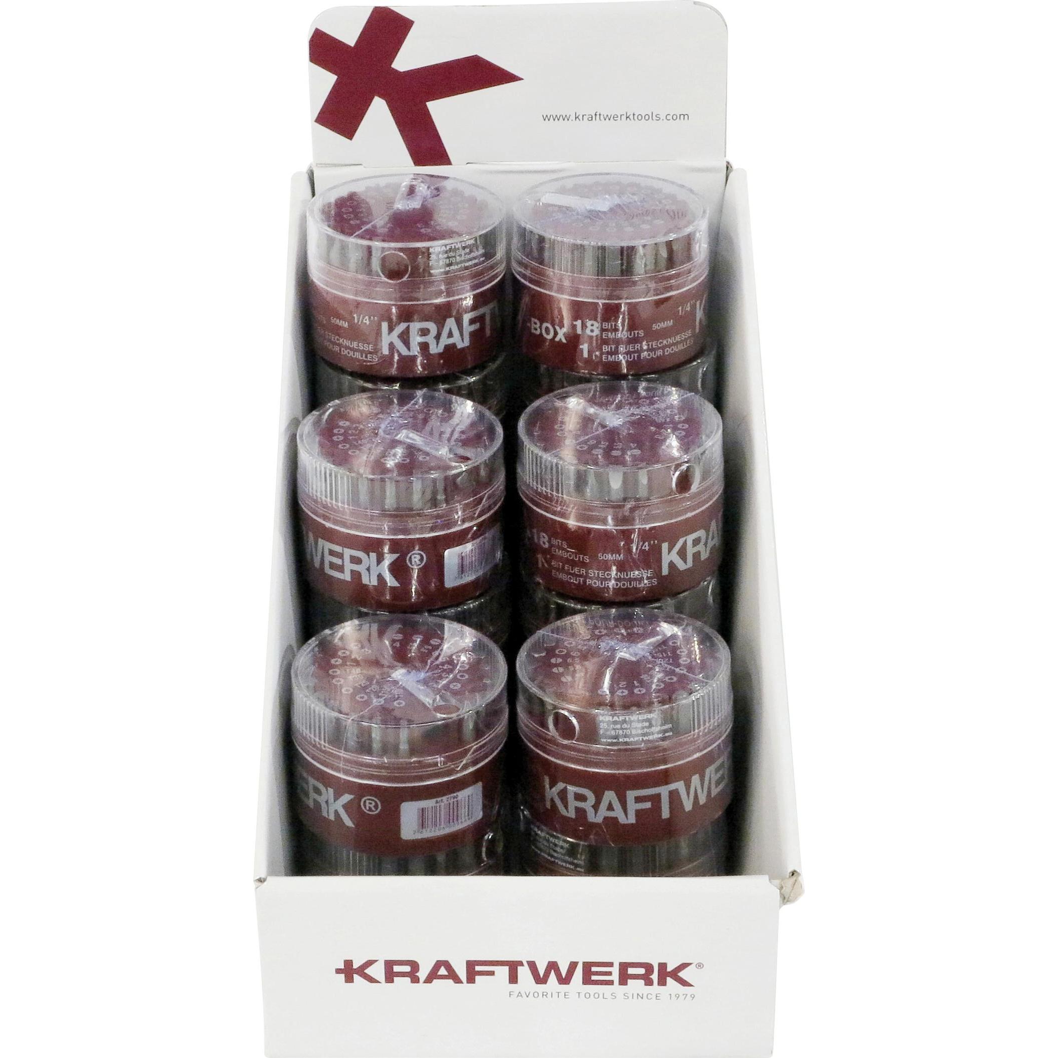 Kraftwerk, Taschenmesser, Display MAGNUM Bit-Box