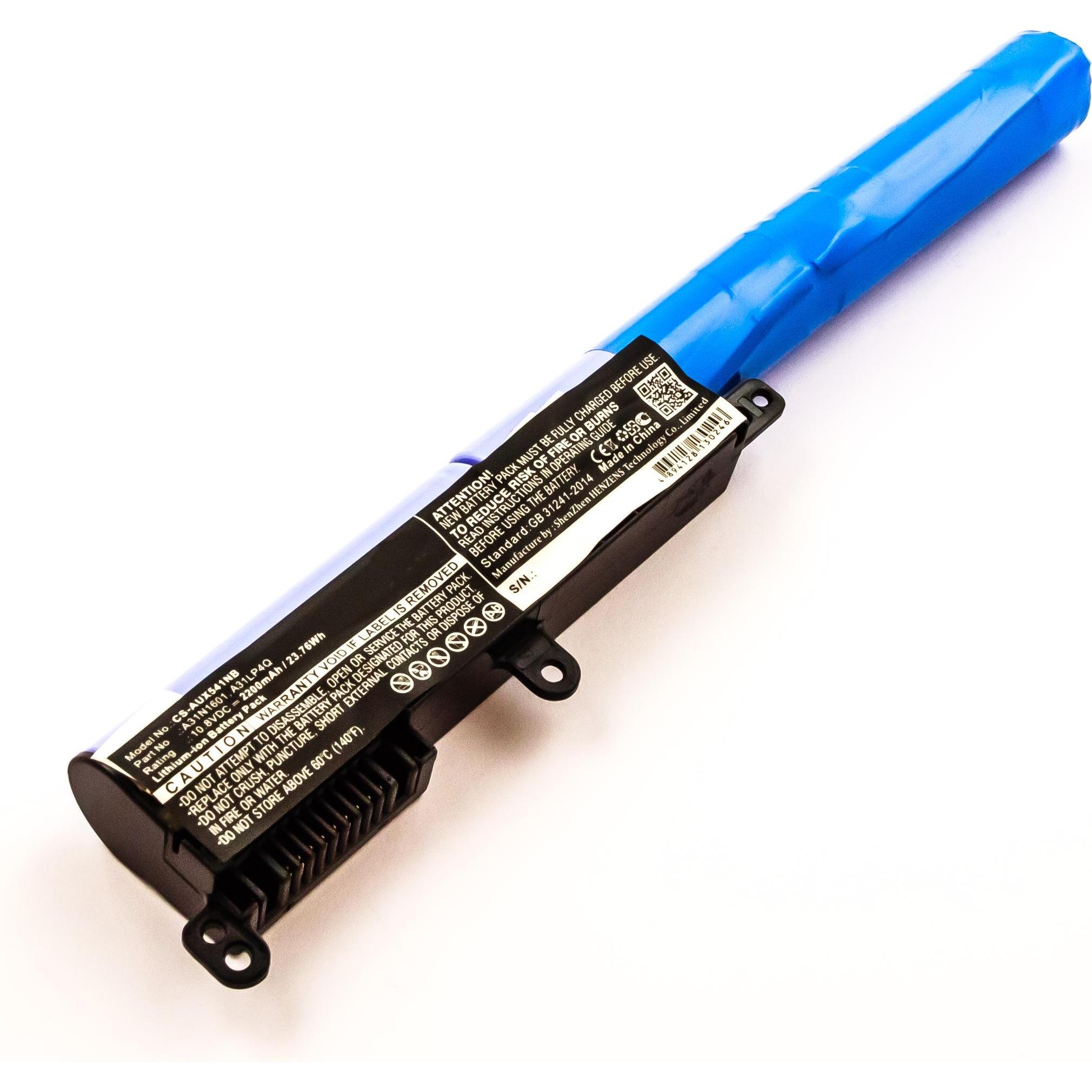 CoreParts MBXAS-BA0013 (1 Zellen, 2200 mAh), Notebook Akku, Schwarz
