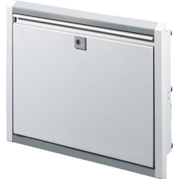 Rittal Tavolo pieghevole in lamiera d'acciaio verde chiaro, Accessori per armadio rack, Grigio