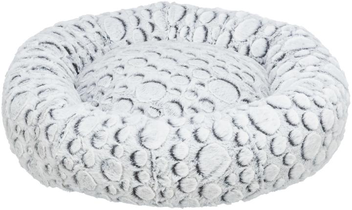 Image du produit Trixie Mila lit, rond, peluche, ø 60 cm, blanc-gris (Chat)