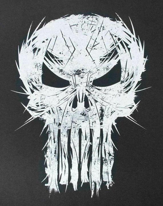 Actual product image The Punisher Womens/Ladies Logo T-Shirt (XXL)