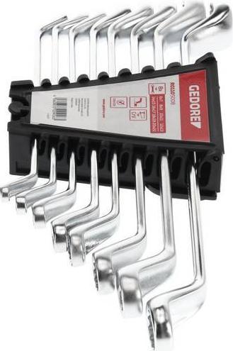 Actual product image Gedore Red red Double ended ring spanner set, 12 pieces, SW 6-32, chrome vanadium steel, silver (10 mm, 11 mm, 12 mm, 13 mm, 14 mm, 15 mm, 16 mm, 17 mm, 18 mm, 19 mm, 20 mm, 21 mm, 22 mm, 23 mm, 24 mm, 25 mm, 26 mm, 27 mm, 28 mm, 29 mm, 30 mm, 31 mm, 32 mm, 6 mm, 7 mm, 8 mm, 9 mm)