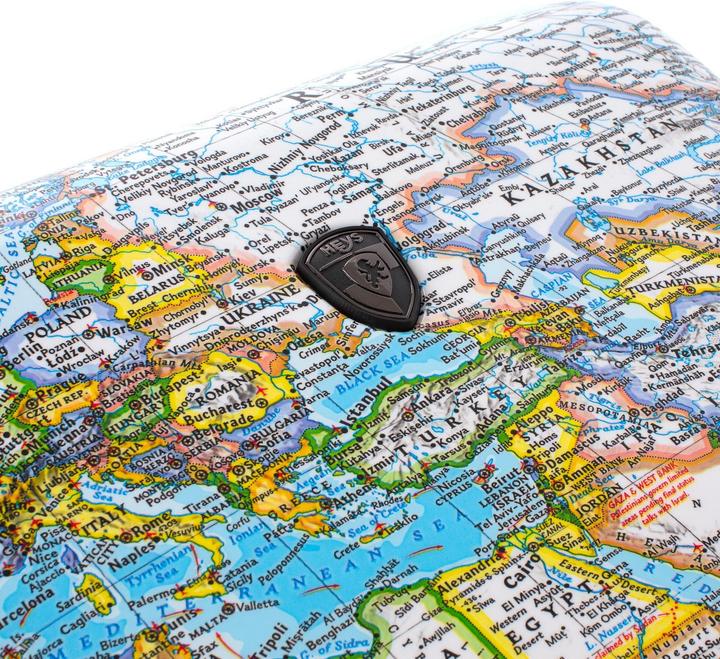 Produktbild Heys Black Camo 4 Rollen Kofferset 3-teilig mit Dehnfalte (214 l)