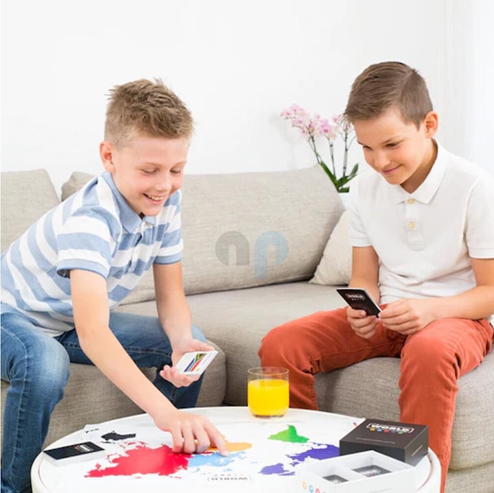 Immagine prodotto The World Game Il gioco di carte di geografia per eccellenza (Tedesco)