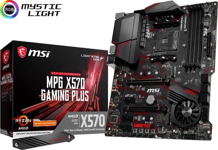 Produktbild MSI MPG X570 Gaming Plus (AM4, AMD X570, ATX)