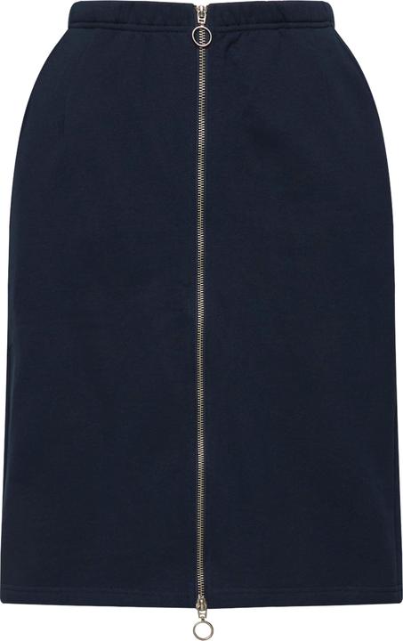 Immagine prodotto Ulla Popken Gonna di felpa di cotone biologico con zip e tasche (42, 44)