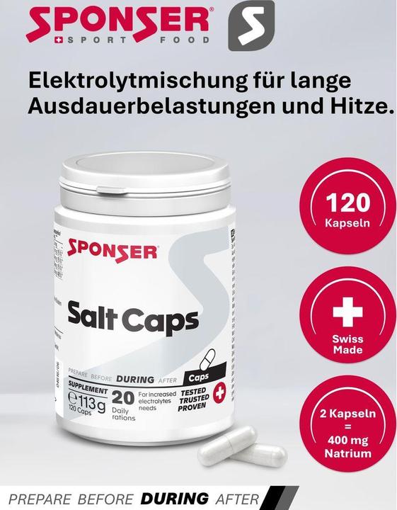 Produktbild Sponser Salt (1 Stk., Kapseln, 120 g)