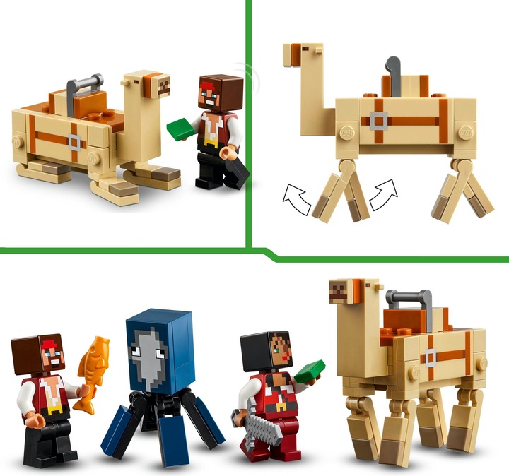 Actual product image LEGO The pirate ship voyage (21259, LEGO Minecraft)
