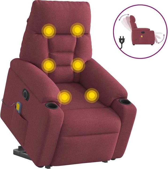 Image du produit vidaXL Massagesessel mit Aufstehhilfe