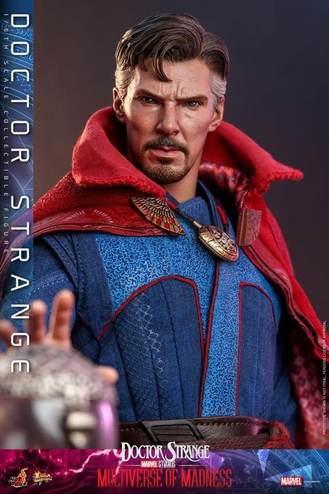 Actual product image Hot Toys Doctor Strange in the Multiverse of Madness figurine Movie Masterpiece 1/6 Doctor Strange 31 cm