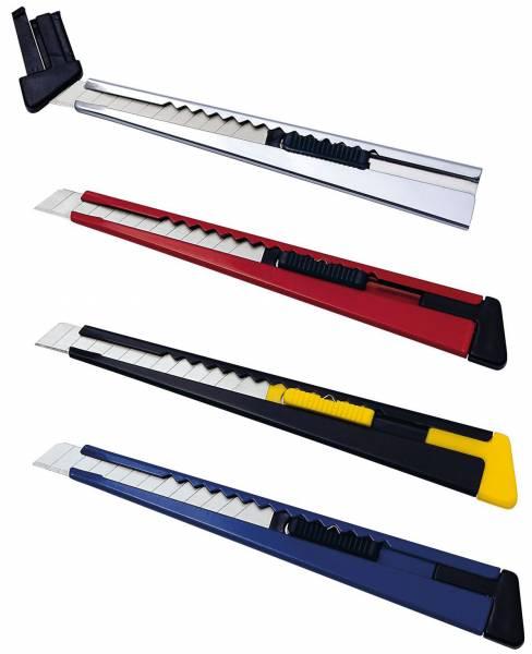 Produktbild Wedo Metall-Cutter, Klinge: 9 mm, mit Clip, farbig sortiert (Cutter)