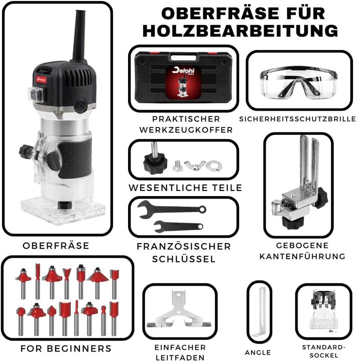 Image du produit Delphi 3709 Holz-Oberfräse