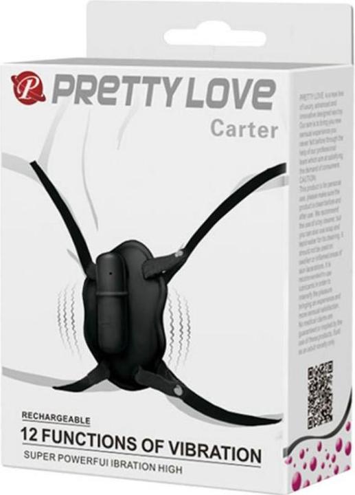 Actual product image Pretty Love Strap On Con Bala Vibradora Carter