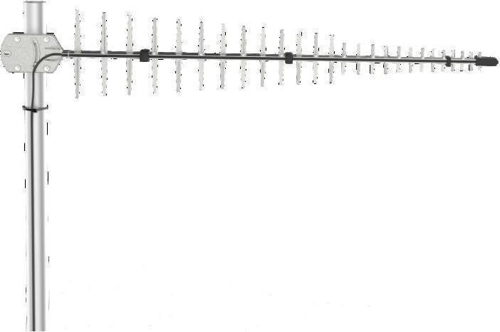 Productafbeelding Poynting A-LPDA-0092-04 - LTE & 5G richtantenne 692 - 3800 MHz, max. versterking 12dBi, 30cm aansluitkabel (Parabolische antenne, LTE)