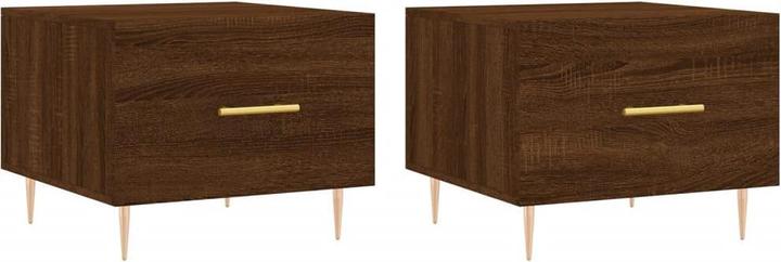 Braun Eichen-Optik, Brown, Oak