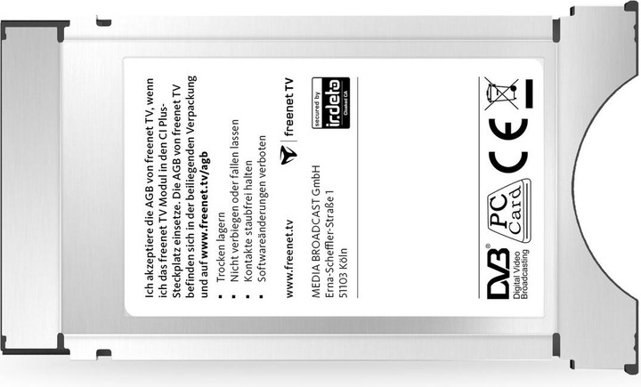 Productafbeelding Freenet TV CI+ module incl. 1 maand (Irdeto, CI-module)