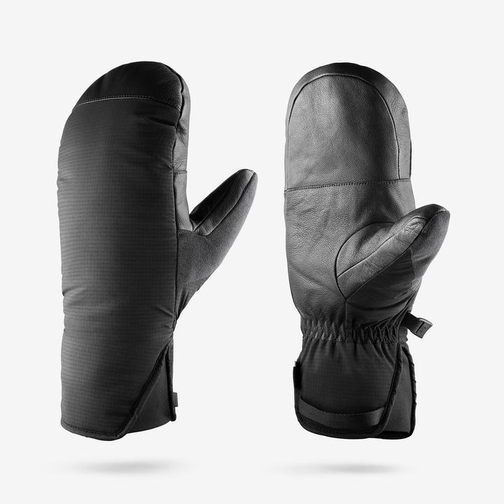 Produktbild Wedze Skihandschuhe Fäustlinge Erwachsene warm - 500 schwarz (XL)