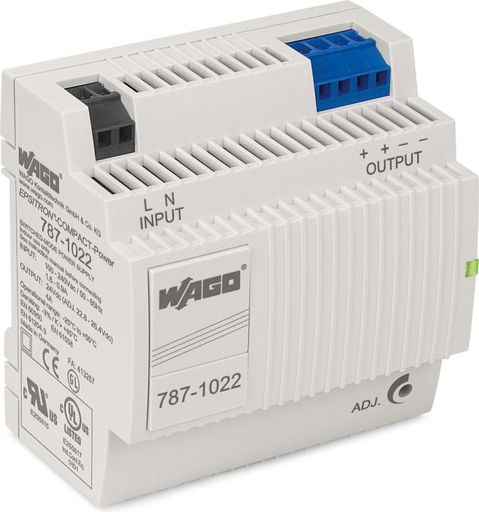 Actual product image Wago DIN rail power supply (DIN rail