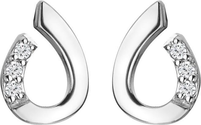 Immagine prodotto Hot Diamonds Eleganti orecchini in argento con diamanti Much Loved DE729