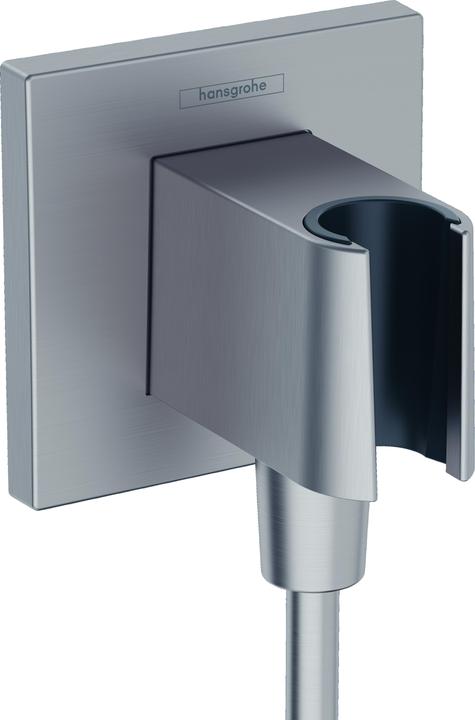 Gebürstetes Schwarz-Chrom