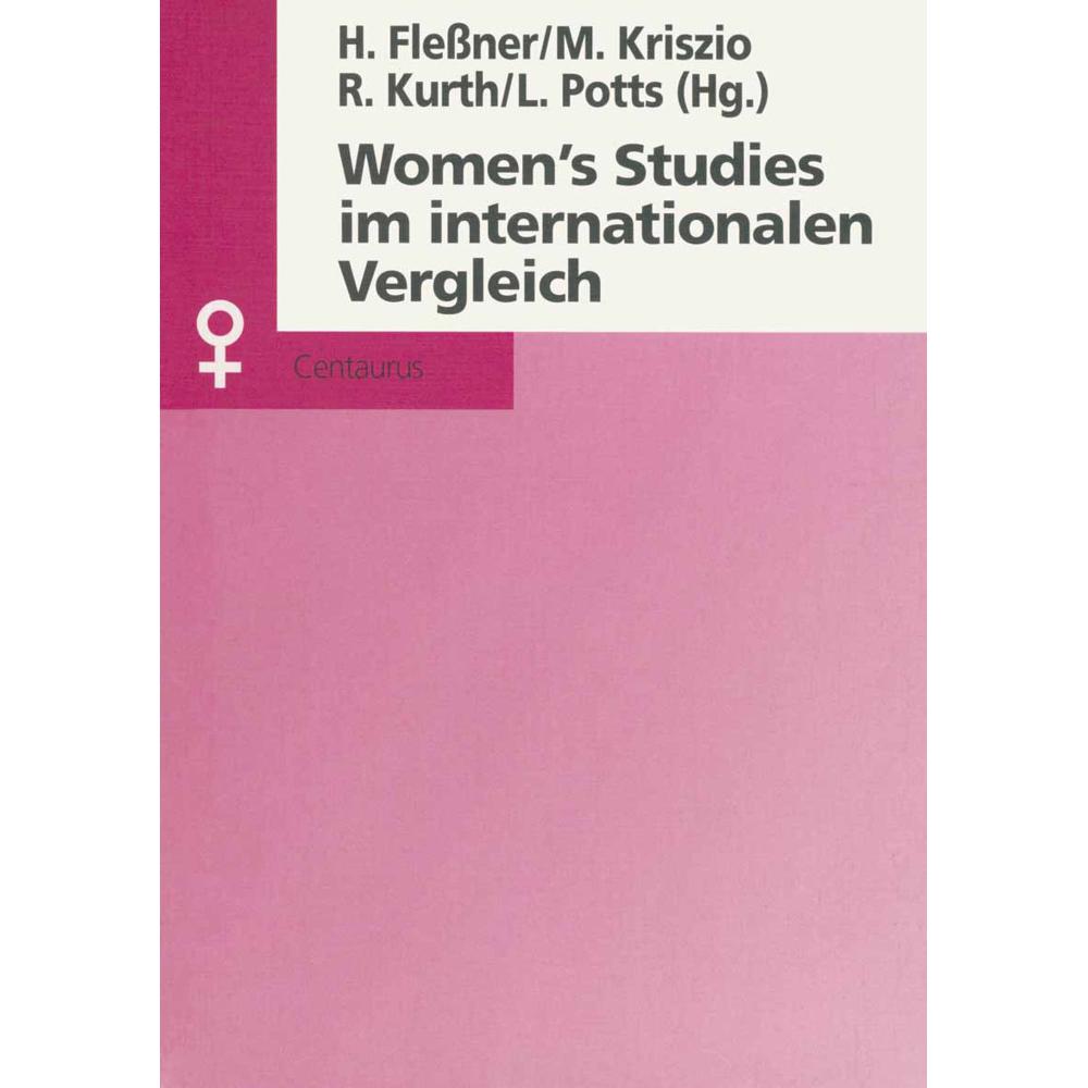 Women's Studies im internationalen Vergleich, Fachbücher von Rita Kurth, Lydia Potts, Heike Flessner, Marianne Kriszio
