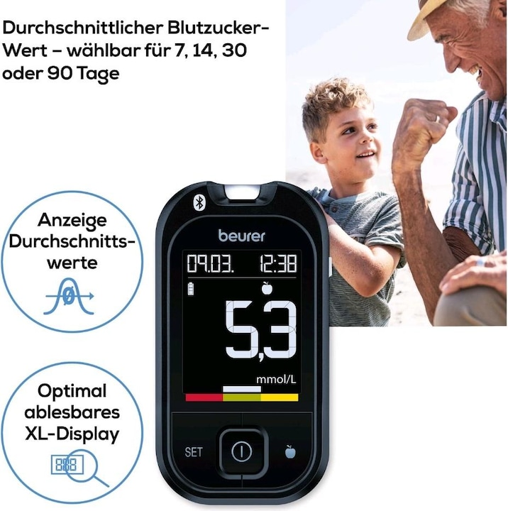 Produktbild Beurer GL 49 (Blutzuckermessgerät)