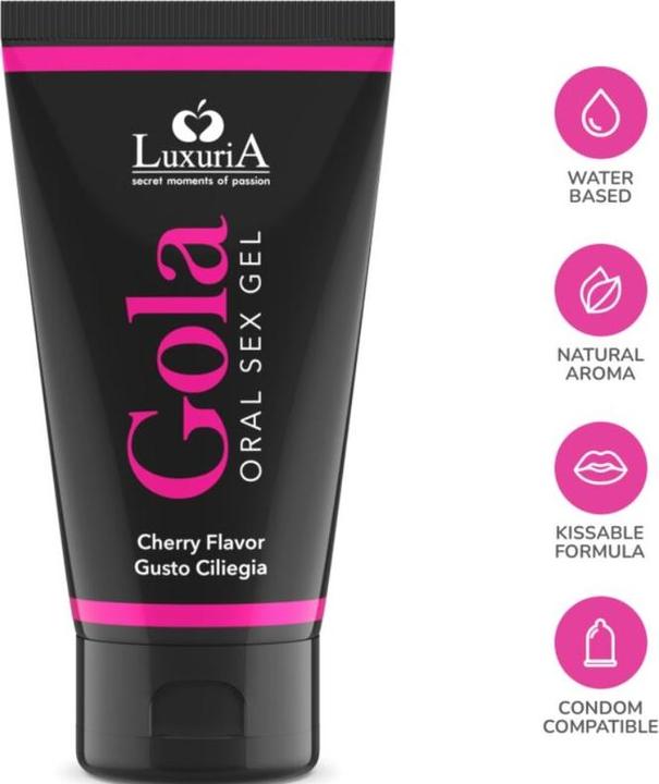 Produktbild Luxuria Oral Sex Gel Cherry Flavor 30 ml (30 ml)