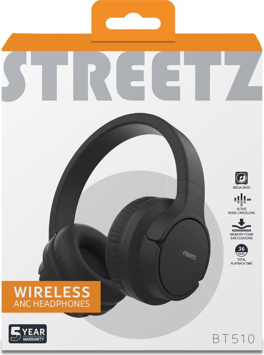 Produktbild Streetz BT510 (ANC, 36 h, Kabellos)